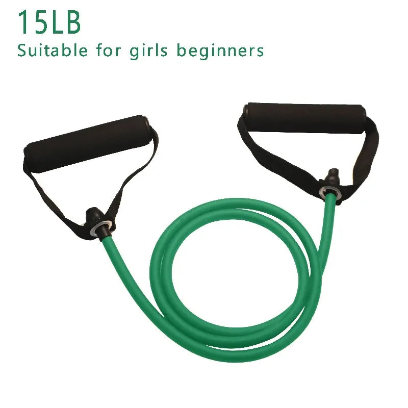 Resistance Bands with Handles – Home Strength Training Set Resistance Bands Nixie 15LB