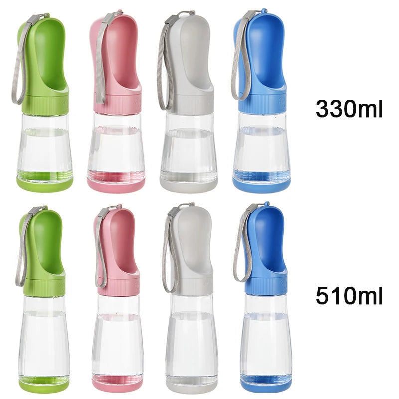 2-in-1 Portable Dog Water Bottle & Food Container Travel Pet Travel Water Bottle Nixie