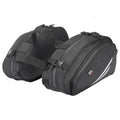 Motorcycle Saddlebags with Rain Covers – 20L Pannier Bags Motorcycle Saddlebags Nixie Black
