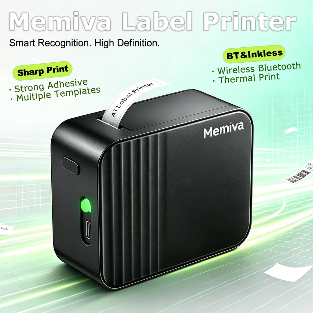 Marklife A1 Mini Bluetooth Thermal Label Printer Portable
