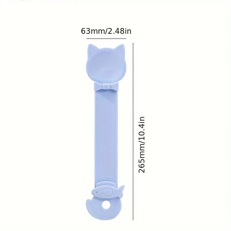 Cat Strip Feeder Spoon – Long Handle Lickable Wet Food Dispenser Cat Food Feeder Nixie