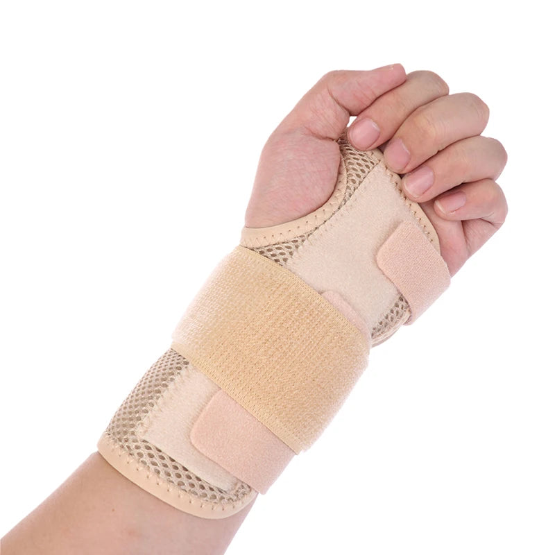 Adjustable Wrist Brace Dual Aluminum Splint – Right & Left Wrist Brace Splint Nixie