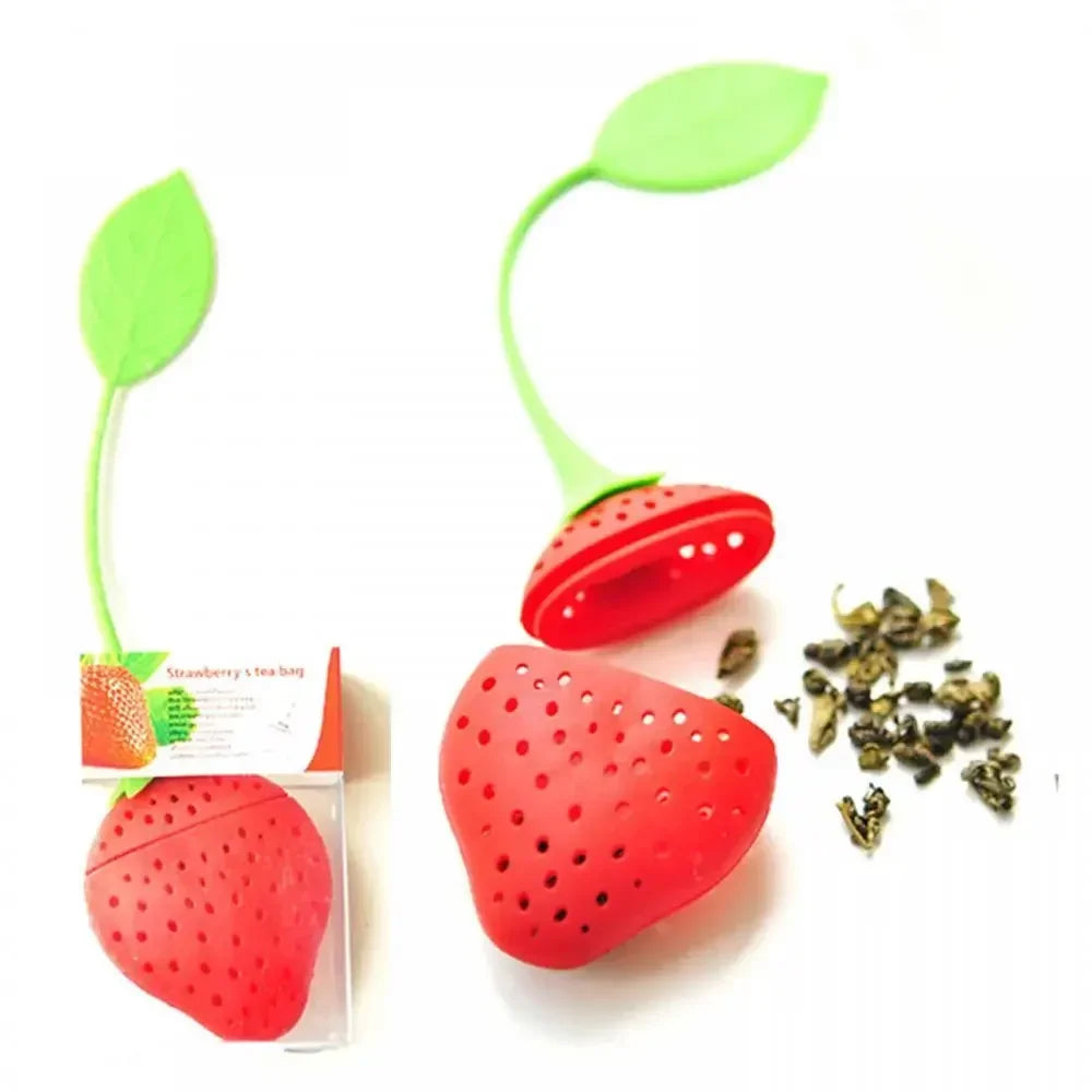 Silicone Loose Leaf Tea Infuser Strainer & Herbal Filter