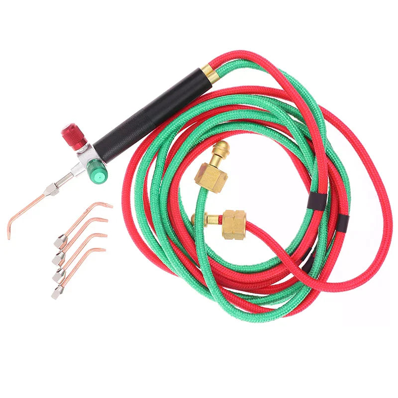 Oxygen Acetylene Welding Torch Set with 5 Nozzle Tips | Nixie
