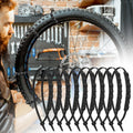 10-Pack Motorcycle Anti-Slip Snow Tire Straps – Reusable Motorcycle Snow Chains Nixie Default Title