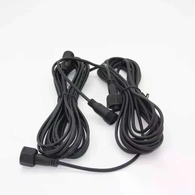 Waterproof 2-Pin Extension Cable for Solar & Flood Lights