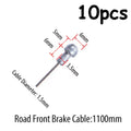 Stainless Steel MTB Bike Brake & Shift Inner Cable 2100mm Bike Brake Cable Nixie 10pc RoadFront Brake