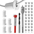 Cable Routing Kit – Grommets, Drill Bits & Wall Clamps | Toorise
