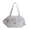 Women's Large Capacity Crossbody Shoulder Bag – Lightweight Crossbody Shoulder Bag Nixie BB-710-White Extra Large