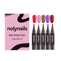 5-Color Gel Nail Polish Pen Set – Quick Dry, No UV Needed Gel Nail Polish Pen Nixie 5 Colors