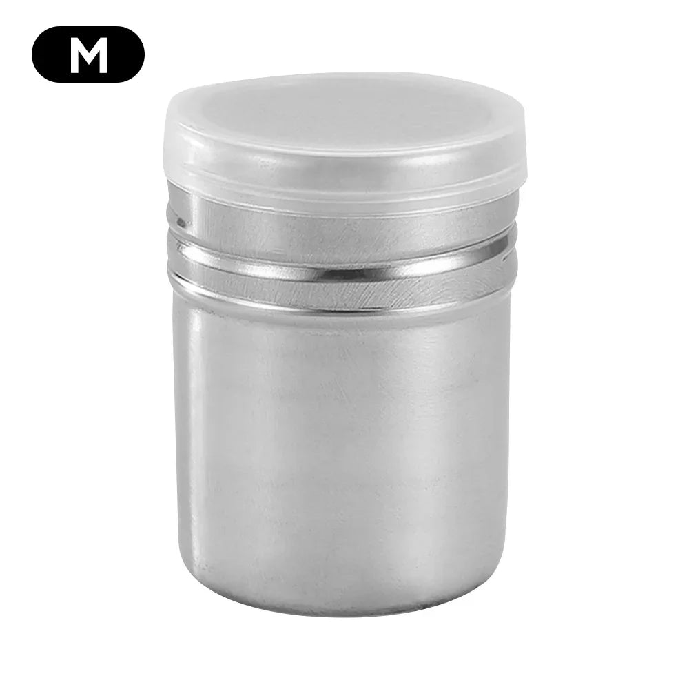 Stainless Steel Spice Jars with Lids – Seasoning Storage Containers Spice Storage Jars Nixie Silvery M