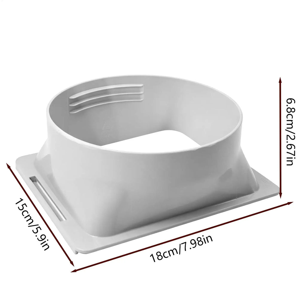 Portable AC Hose Adapter 15cm Universal Elbow Extension AC Hose Adapter Nixie