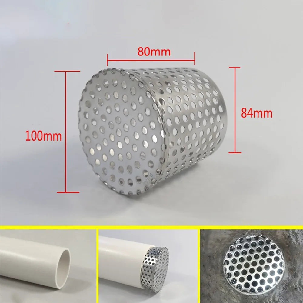Stainless Steel Anti-Clog Floor Drain Strainer & Gutter Guard Floor Drain Strainer Nixie 6