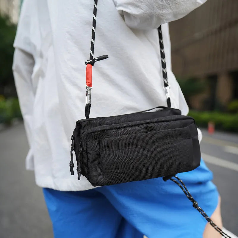Nixie Lightweight Multi-Pocket Crossbody Bag for Travel & Hiking Crossbody Shoulder Bag Nixie