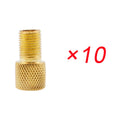 Presta to Schrader Valve Adapter | Road Bike Tire Converter Bike Valve Adapter Nixie Grid GRAIN-10PC