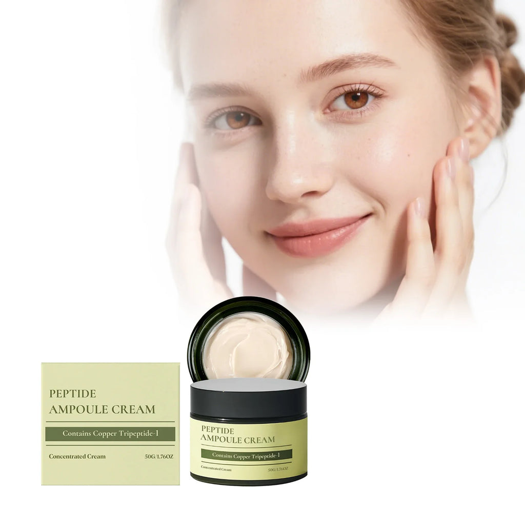 Blue Copper Peptide Face Cream – Hydrating Firming Moisturizer Facial Moisturizer Cream Nixie