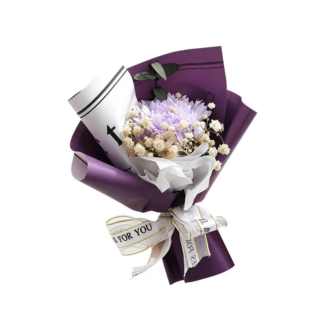 Mini Artificial Rose Bouquet – Handcrafted Fake Flowers Decor Artificial Flower Bouquet Nixie H