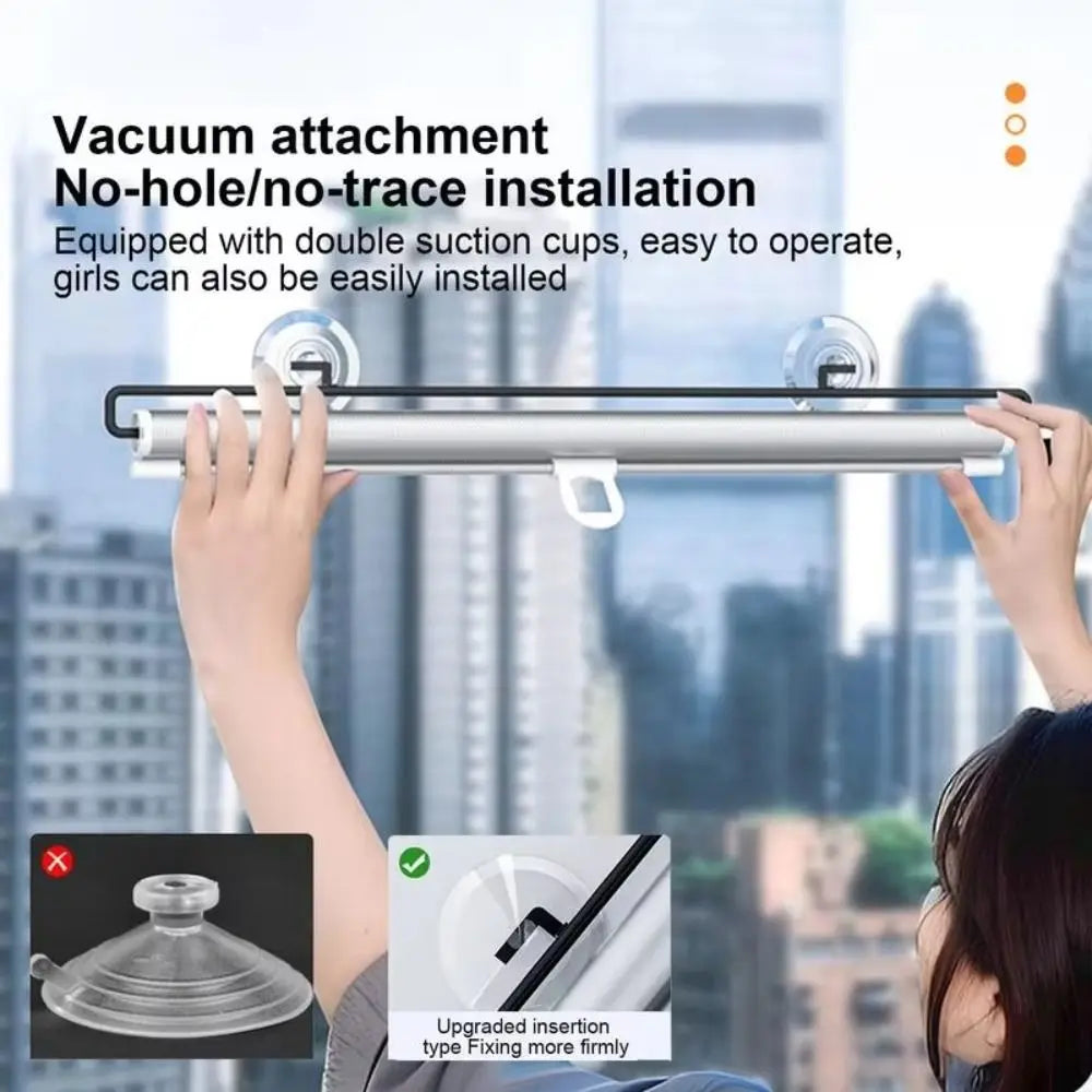 Retractable Car Window Roller Blind – UV Block Suction Cup Shade Roller Window Blind Nixie