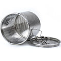 Stainless Steel Brine Basket Spice Strainer & Tea Infuser Cooking Strainer Basket Nixie 10cm