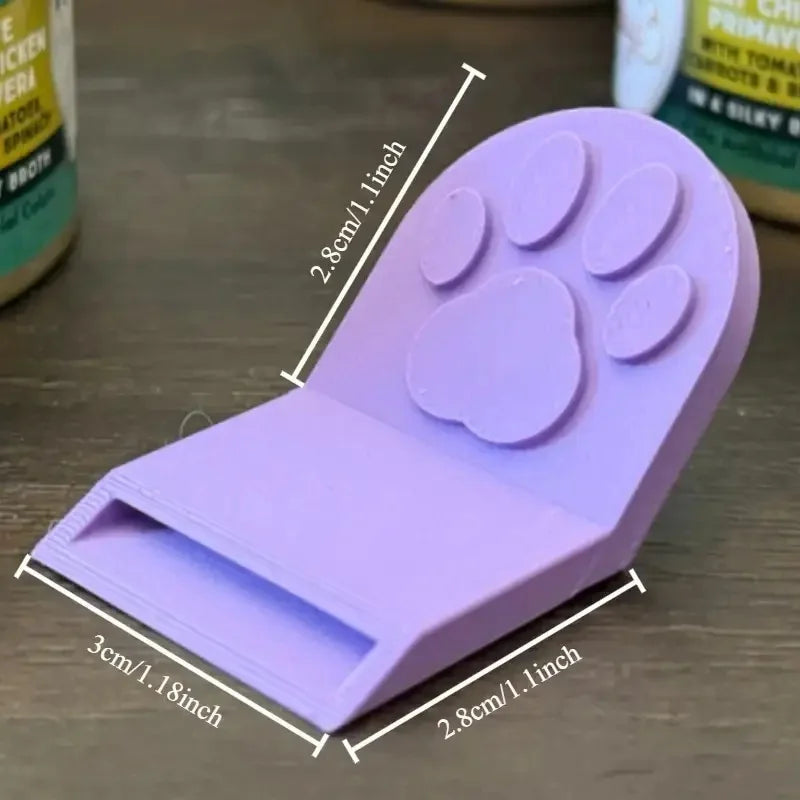 Plastic Pet Can Opener – Non-Slip Handle for Dog & Cat Food