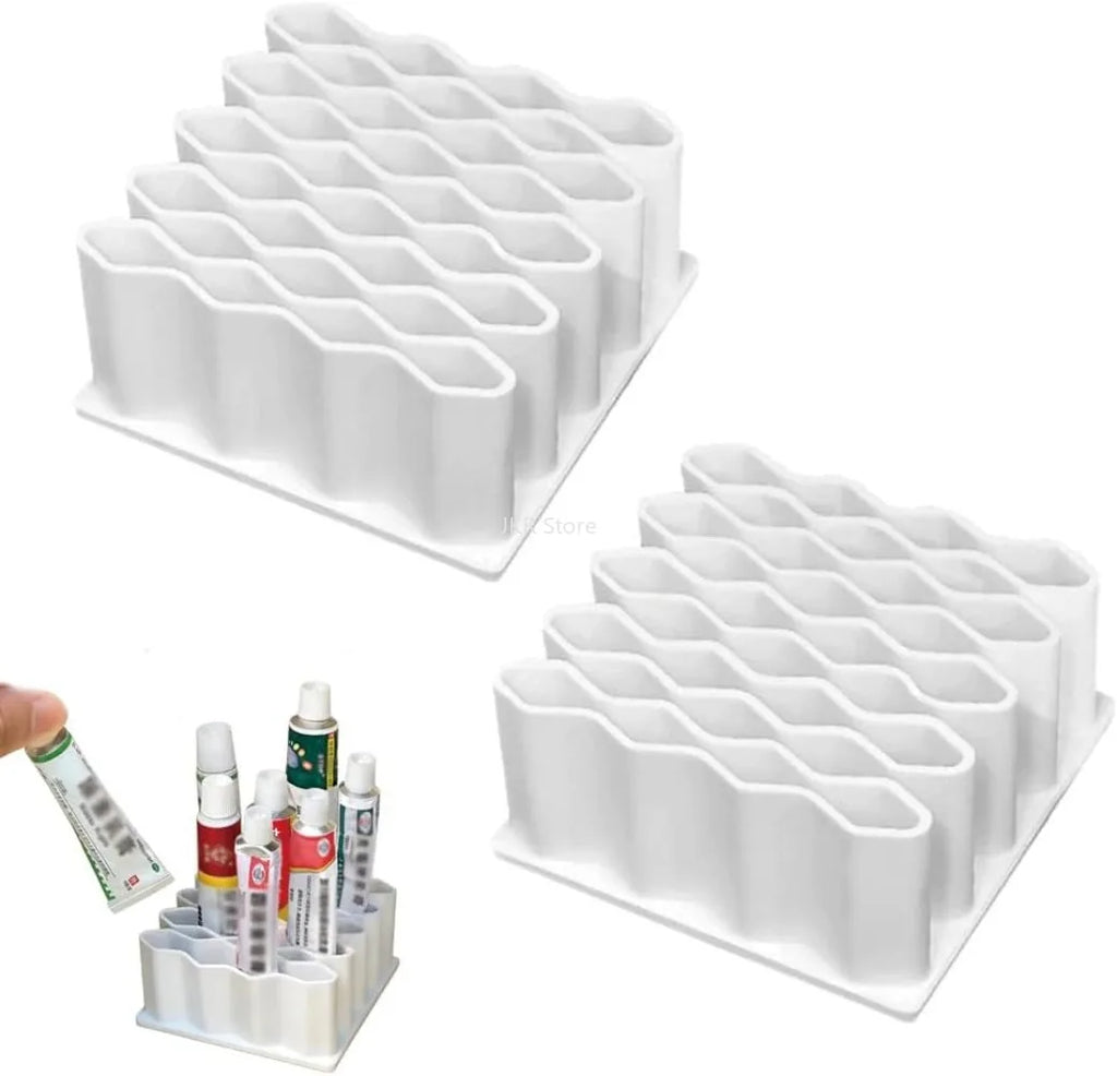 Silicone Desktop Organizer – Cosmetics & Pen Holder Rack Desktop Storage Organizer Nixie