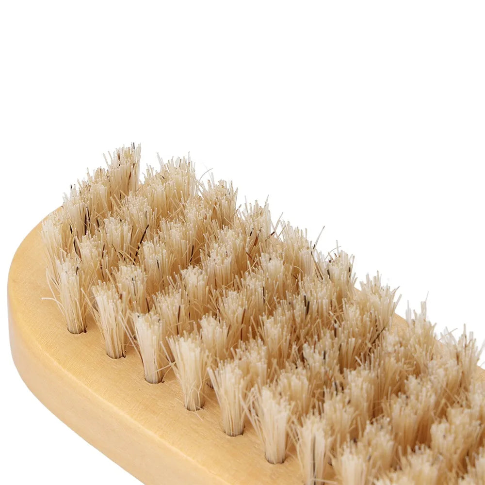 Wooden Double-Sided Nail Cleaning Brush – Manicure & Pedicure