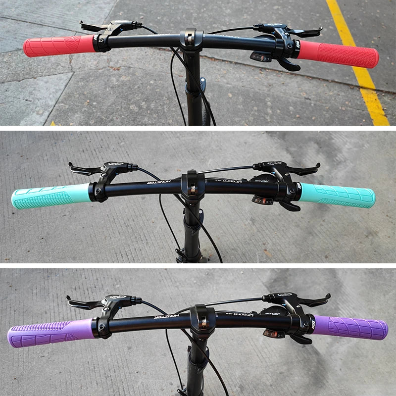 ODI MTB Handlebar Grips – Lockable Anti-Skid Rubber Bike Grips MTB Handlebar Grips Nixie