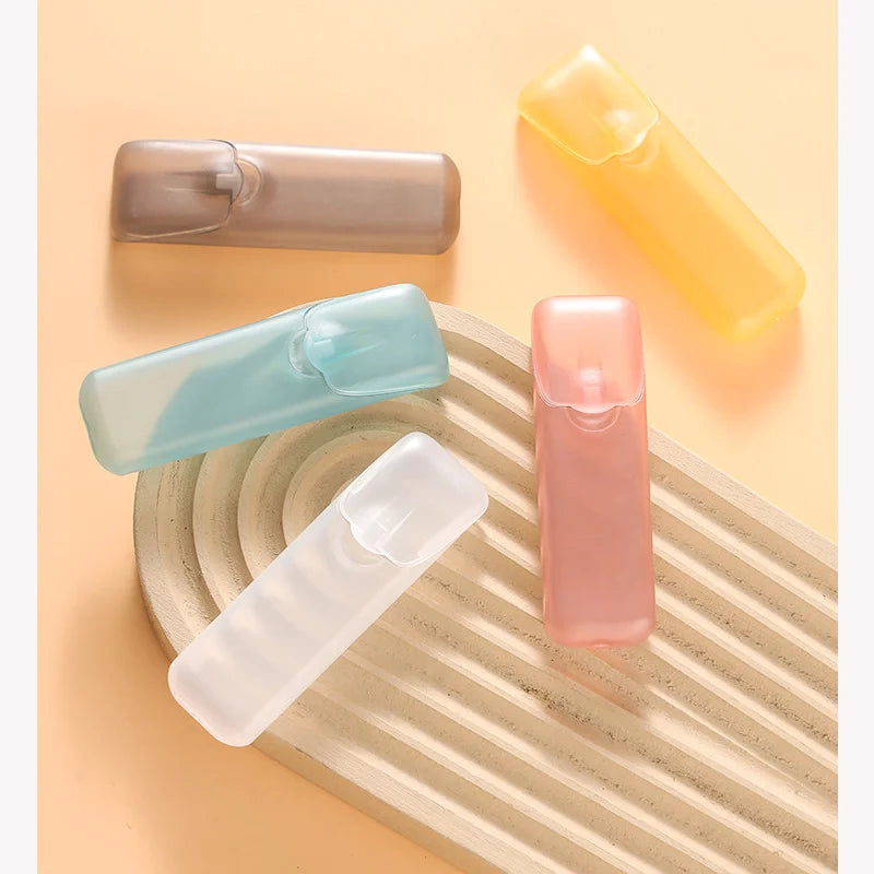4Pcs Mini Toothpick Storage Box with Lid – Travel Organizer Toothpick Storage Box Nixie