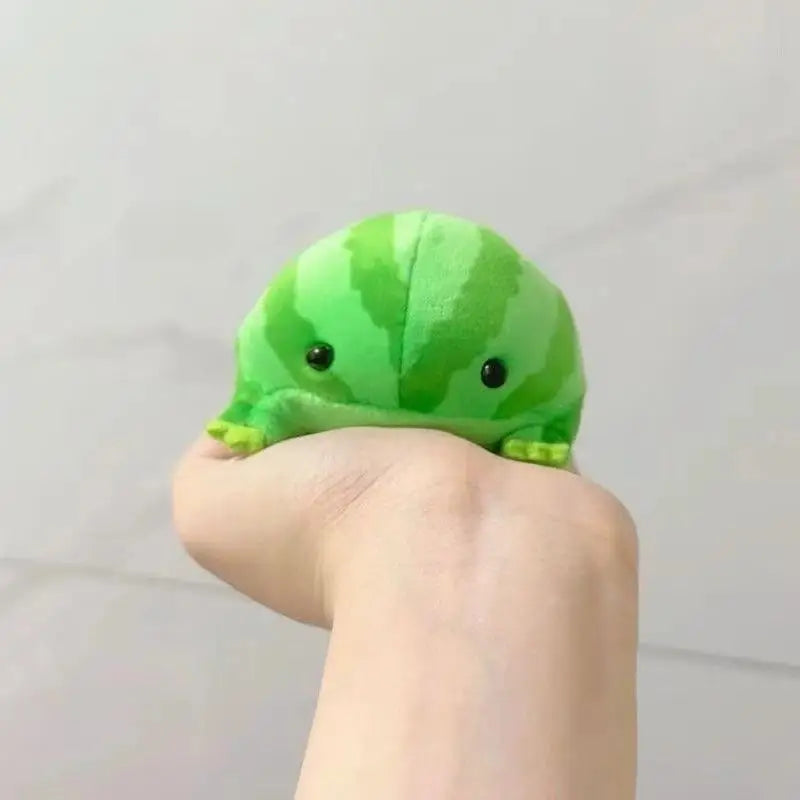 Cute Green Frog Plush Toy Soft Fluffy Plushie Pendant 1-2 Pcs Plush Toy Figurine Nixie Dark green