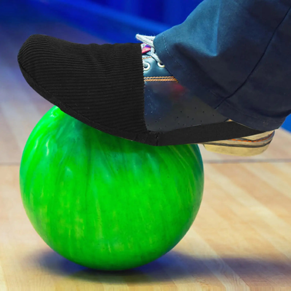 Bowling Shoe Slider Cover | Non-Slip Elastic Band Sock Bowling Shoe Accessory Nixie