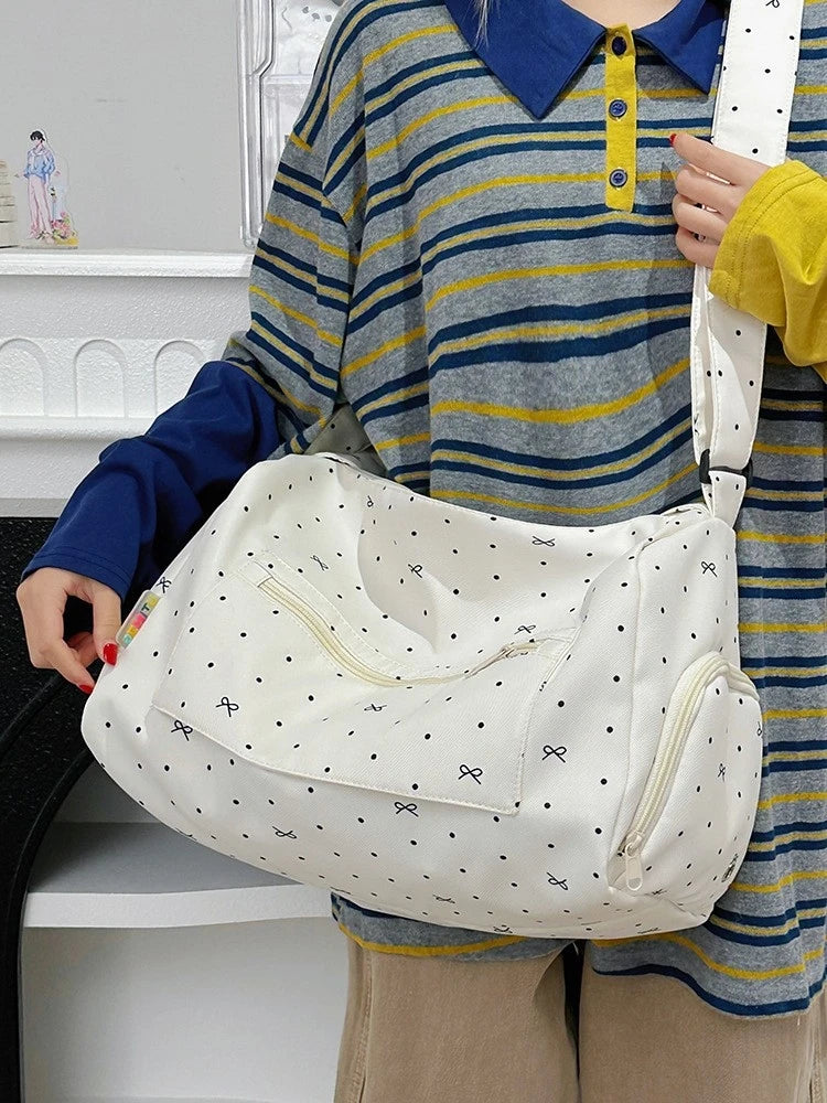 Bowknot Women's Handbag – Japanese Style Gym & Travel Bag Women's Handbag Nixie