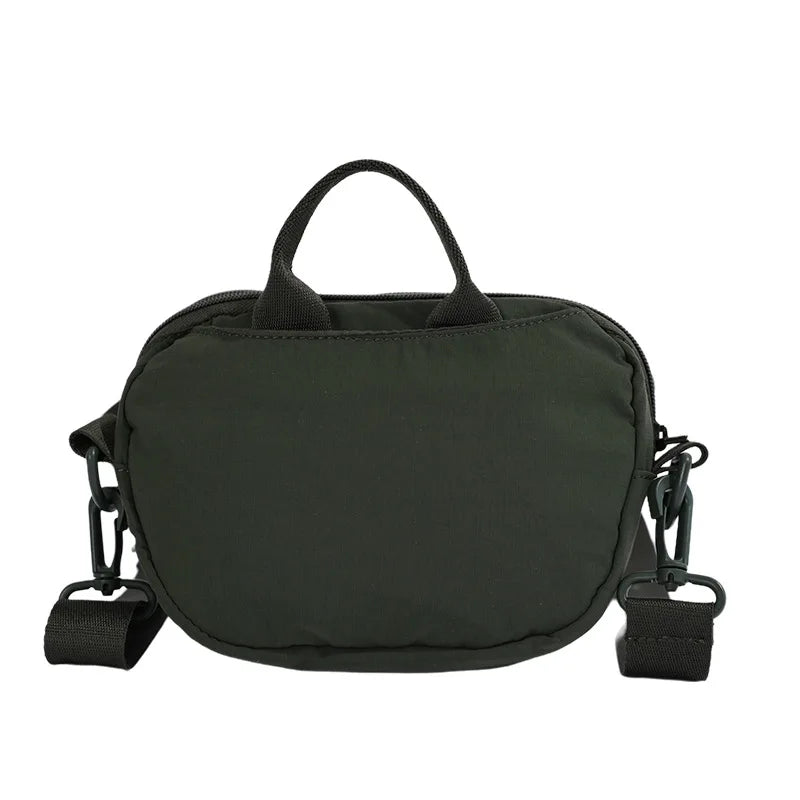 Korean Minimalist Large Canvas Tote Bag for Women Canvas Tote Bag Nixie Green