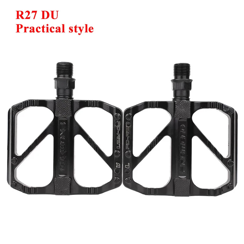 PROMEND M29/R27 Ultralight Aluminum Flat Bike Pedals – MTB Road Flat Bike Pedals Nixie R27 for Road