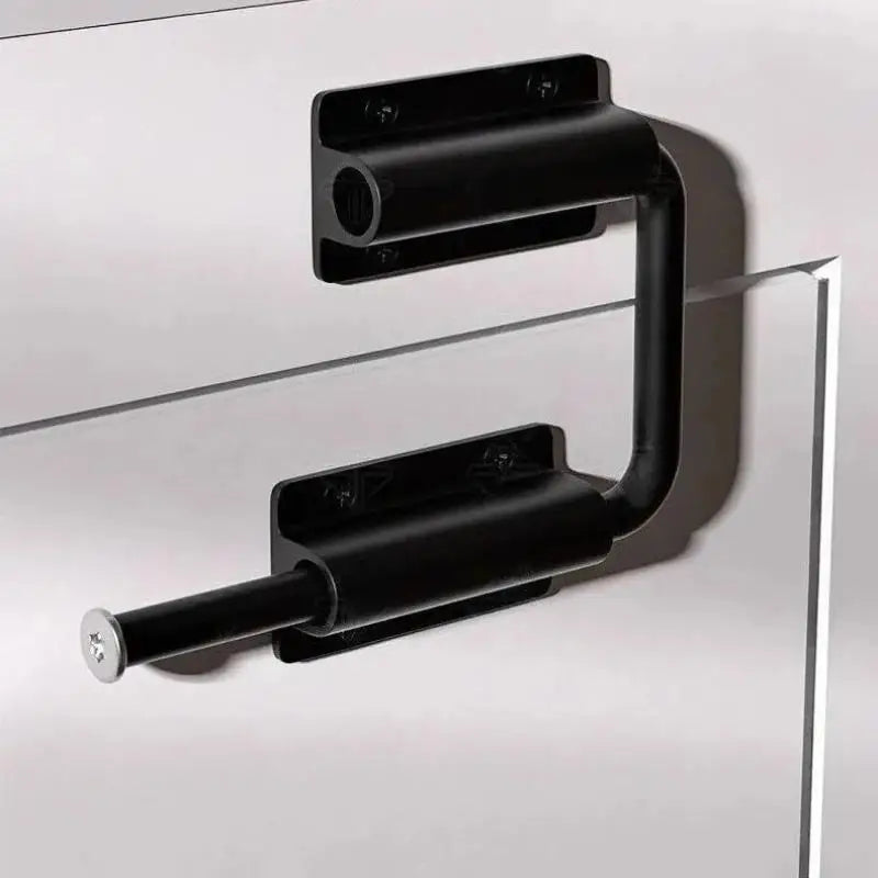 Stainless Steel Door Latch Lock 90/180° Gate Bolt Hardware Door Latch Lock Nixie