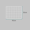 Modern Metal Grid Display Rack with Desktop Stand Base Grid Display Stand Nixie White base-L