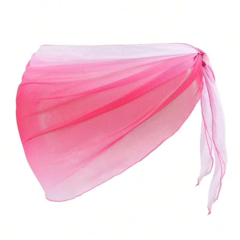 Chiffon Beach Dress Swimsuit Cover-Up Sheer Quick-Dry Shawl Swimsuit Cover-Up Nixie
