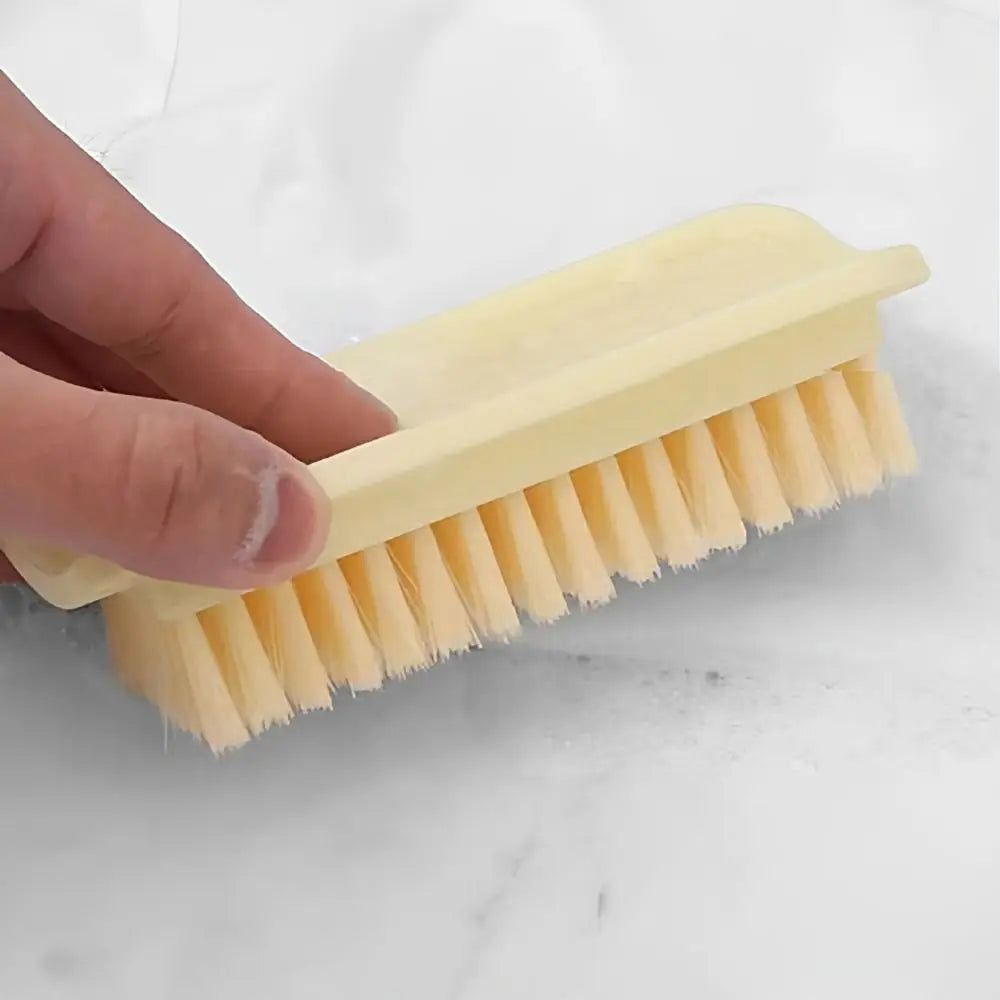 Soft Bristle Laundry Brush – Fabric Scrub & Stain Remover