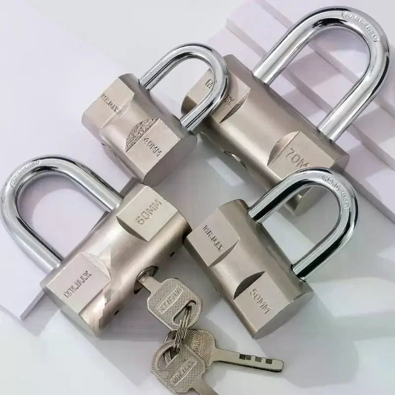 Heavy Duty Hardened Iron Padlock – Waterproof & Anti-Pick Security Padlock Nixie