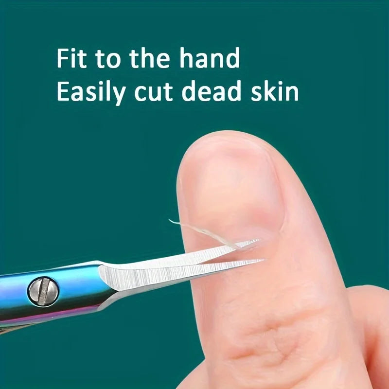 Stainless Steel Cuticle Scissors – Nail & Dead Skin Care Tool Cuticle Scissors Nixie