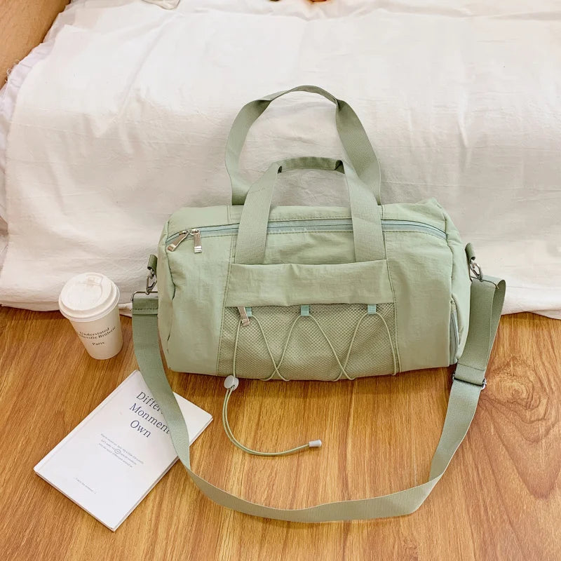Lightweight Yoga Fitness Bag – Large Capacity Crossbody Tote Sports Crossbody Bag Nixie
