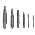 6-Piece Heavy Duty Screw Extractor Set | Bolt Removal Kit