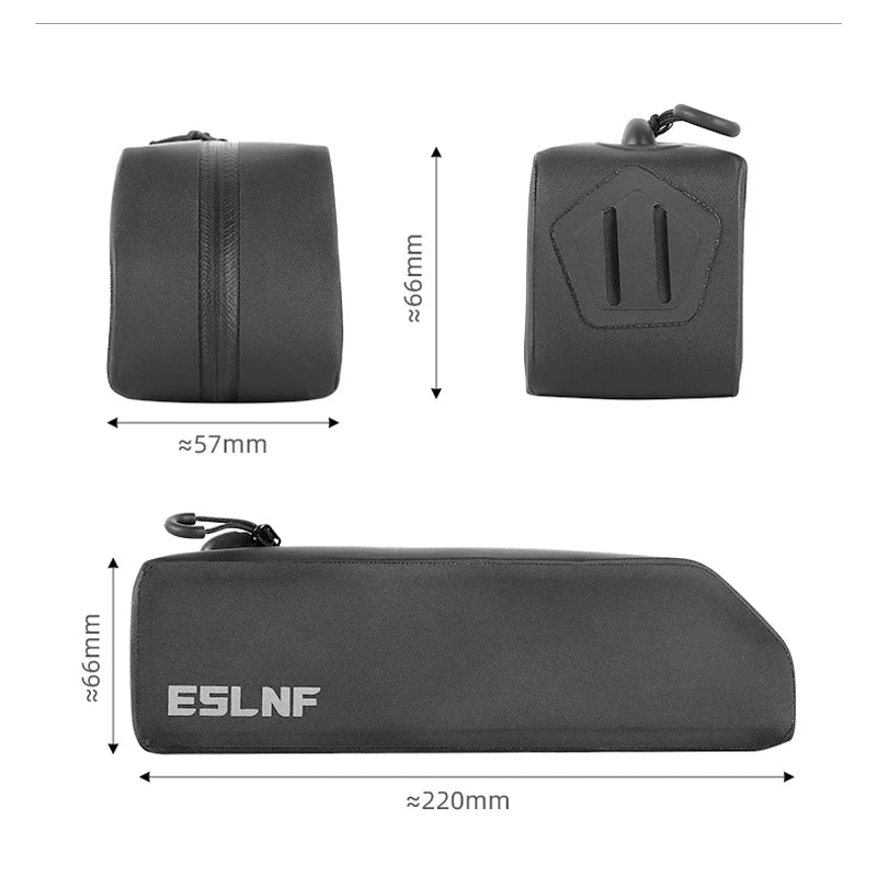 ESLNF Waterproof Bike Top Tube Bag – MTB & Road Cycling Cycling Frame Bag Nixie