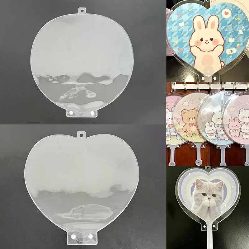 Transparent Hand Fan Protector Cover – Anti-Scratch Dustproof Fan Protector Cover Nixie