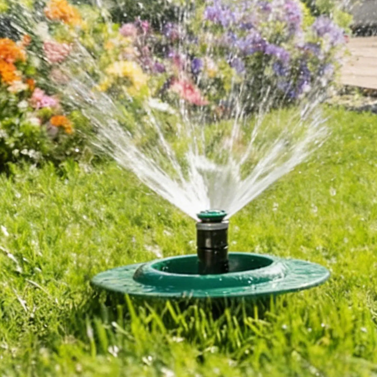 6-Pack Lawn Sprinkler Head Guards – Adjustable Depth Protector Rings
