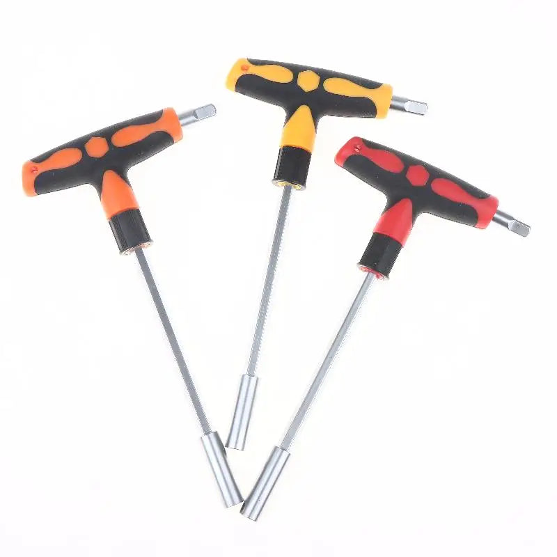 T-Shape Socket Adapter & Hex Screwdriver Set | Alloy Steel Socket Screwdriver Set Nixie