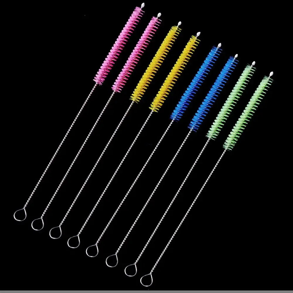 Straw Cleaning Brush – Nylon & Stainless Steel Multi-Purpose