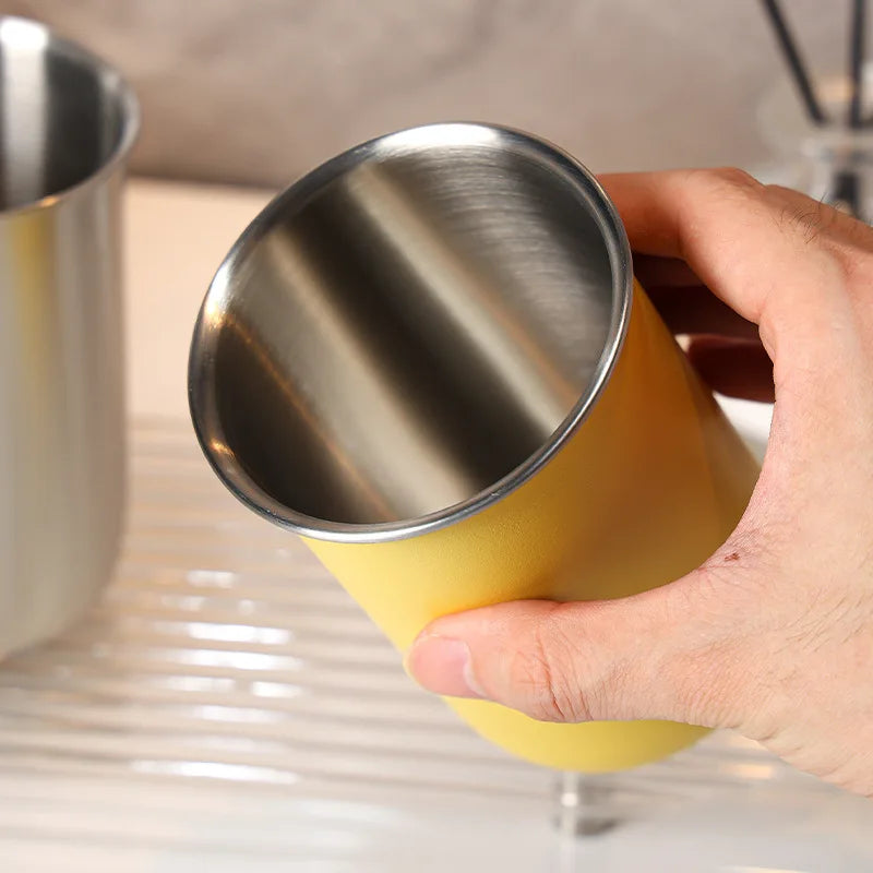 304 Stainless Steel Mouthwash Cup – Hotel Bathroom Wash Cup Bathroom Wash Cup Nixie