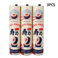 3-Pack Food Grade Sushi Push Box with Sauce Straw | Paper Mold Sushi Push Box Nixie 3PCS