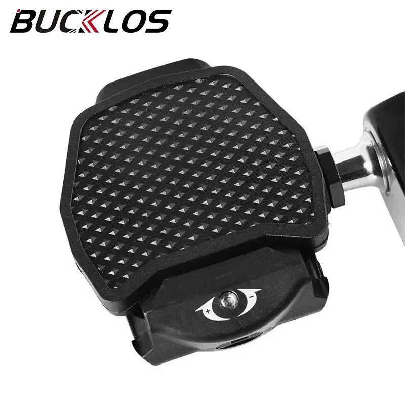 BUCKLOS Road Bike Pedal Adapter – SPD-SL & LOOK KEO Converter Bike Pedal Adapter Nixie