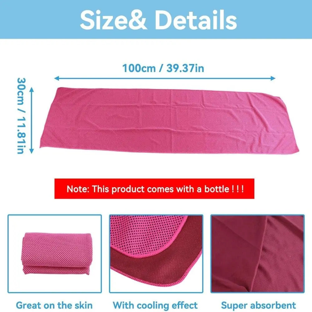 Cooling Towel Microfiber Quick-Dry UPF 50 for Outdoor Sports Cooling Sports Towel Nixie